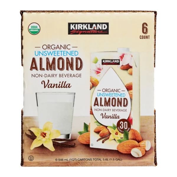 Kirkland Organic Almond Milk - Image 2