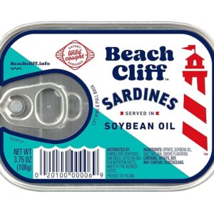 Beach Cliff Sardine  in Soybean Oil