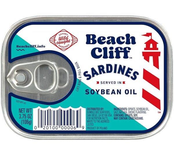 Beach Cliff Sardine  in Soybean Oil
