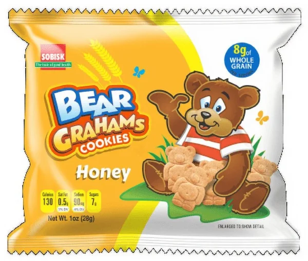 Bear Grahams Honey Cookies
