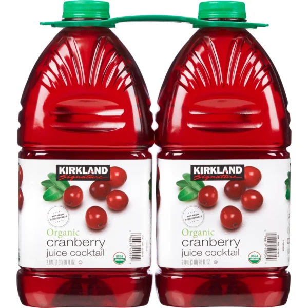 Kirkland Organic Cranberry Juice (2 pack)